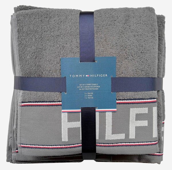 SADA FROTÉ UTERÁKOV, sivá Tommy Hilfiger - Kúpeľňový textil, Online Only