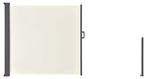 Bočná markíza Dubaj 300 x 160 cm - béžová