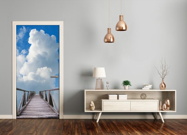 Fototapeta na dvere samolepiace cesta do neba 85x205 cm