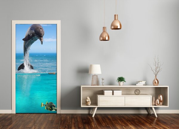 Samolepiace fototapety na dvere podvodný svet 85x205 cm
