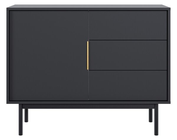 Vivaldi Komoda Viva 104 cm čierna