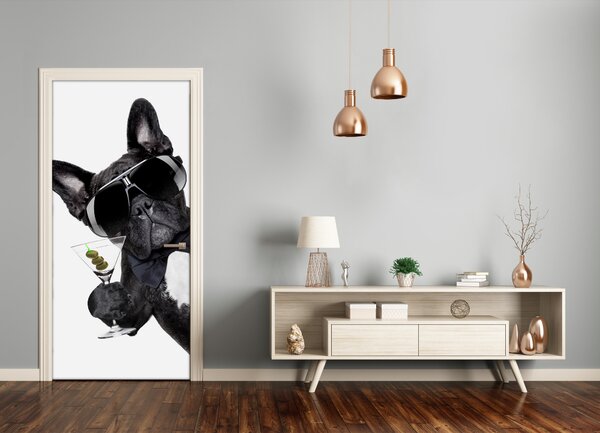 Samolepiace fototapety na dvere Piezo z martini 75x205 cm