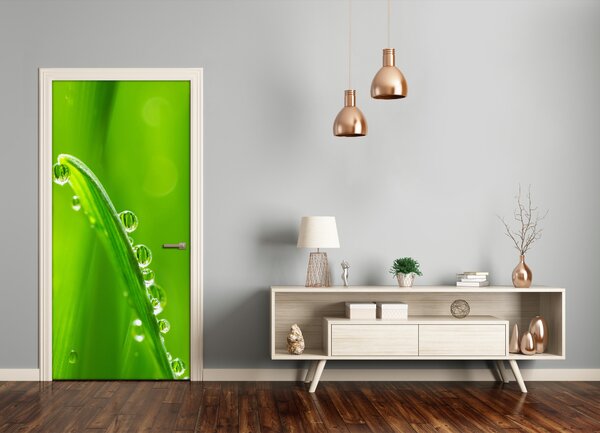 Fototapeta na dvere tráva 85x205 cm