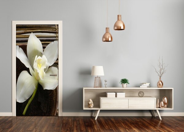 Fototapeta na dvere orchidea 75x205 cm