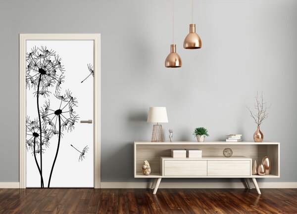 Fototapeta na dvere púpavy 75x205 cm
