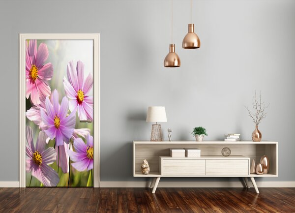Fototapeta samolepiace poľné kvety 85x205 cm