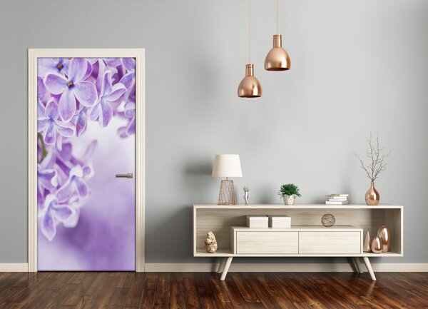 Fototapeta samolepiace kvety bazy 85x205 cm
