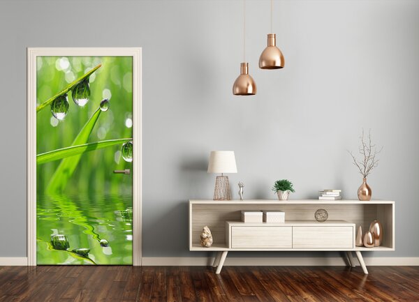 Fototapeta samolepiace tráva 75x205 cm