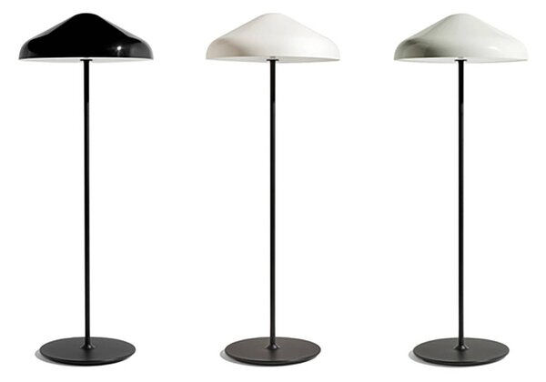 Dizajnová stojacia lampa HAY Pao, krémovo biela