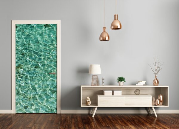 Fototapeta na dvere priezračná voda 75x205 cm
