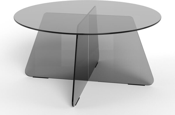 Actona Konferenčný stolík Samos 80 cm dymovo sivý