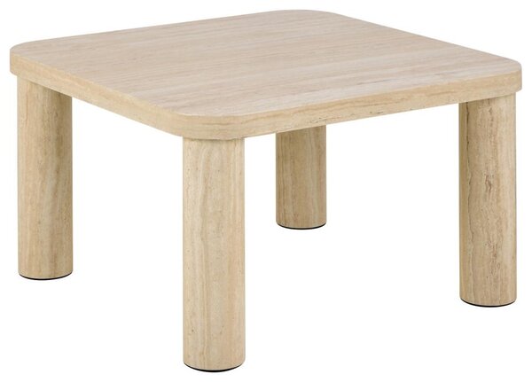 Actona Konferenčný stolík Solano 60 cm béžový travertín