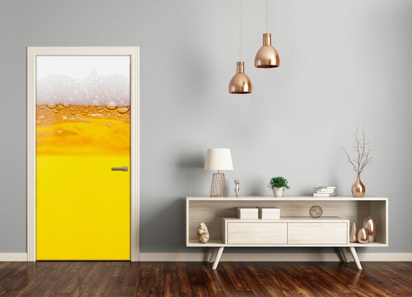 Fototapeta na dvere pivo 75x205 cm