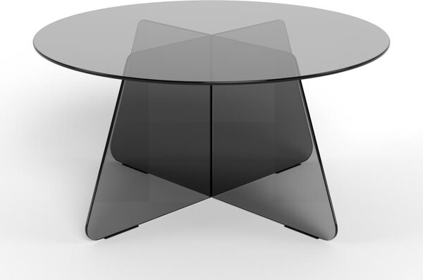 Actona Konferenčný stolík Samos 80 cm dymovo sivý