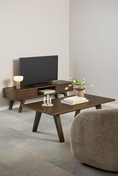 Actona Konferenčný stolík A-LINE 130 cm dymový dub