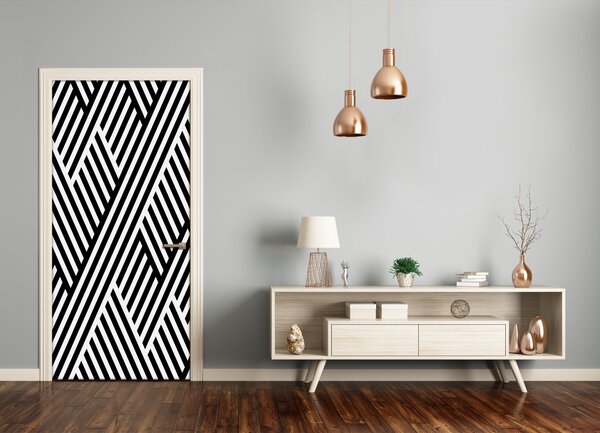 Fototapeta na dvere geometrické pozadie 85x205 cm