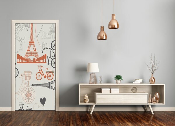 Fototapeta na dvere symbol Francúzsko 85x205 cm