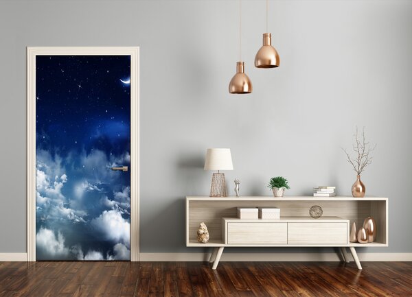 Fototapeta samolepiace dvere hviezdne nebo 95x205 cm