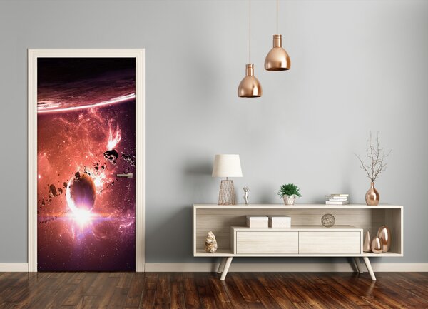 Fototapeta samolepiace na dvere vesmír 75x205 cm