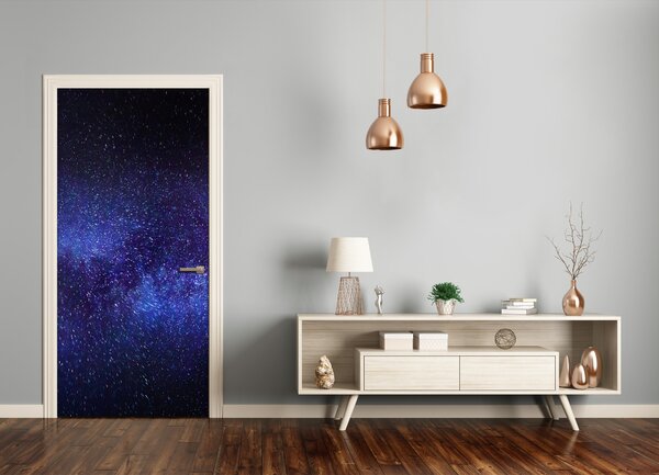 Fototapeta samolepiace na dvere mliečna dráha 85x205 cm
