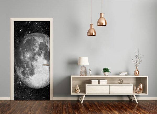 Fototapeta samolepiace na dvere mesiac 95x205 cm
