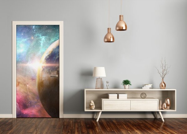 Fototapeta samolepiace na dvere vesmír 75x205 cm