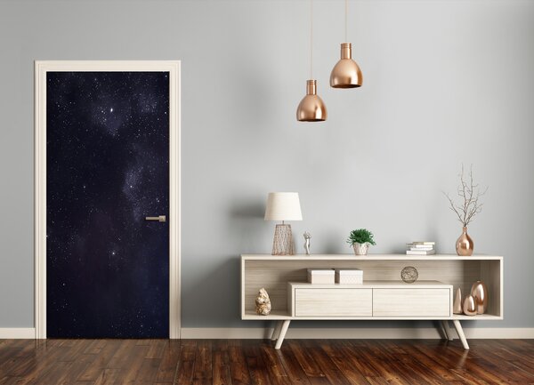 Fototapeta samolepiace na dvere hviezdokopa 85x205 cm