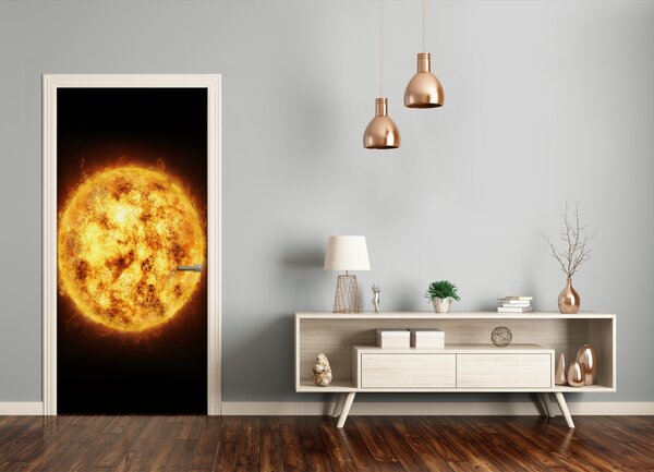 Fototapeta samolepiace na dvere slnko 85x205 cm