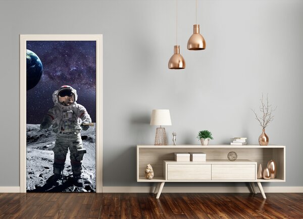 Fototapeta samolepiace na dvere astronaut 75x205 cm