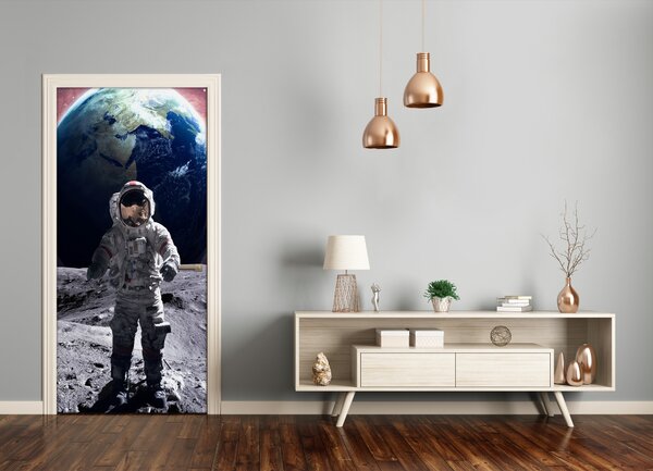 Fototapeta samolepiace na dvere astronaut 75x205 cm