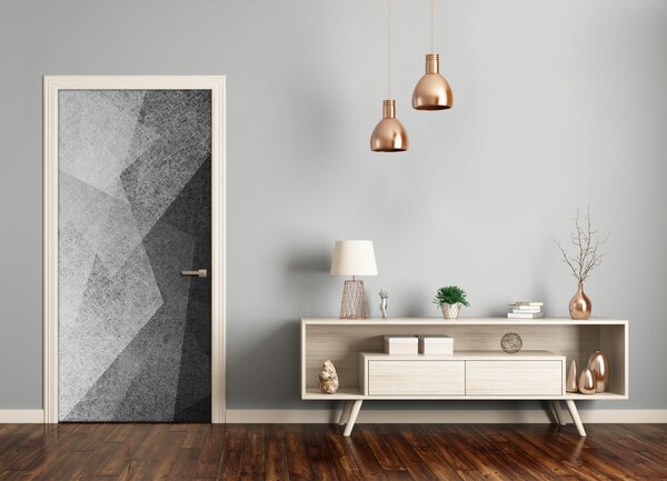 Fototapeta samolepiace dvere abstraktné línie 85x205 cm