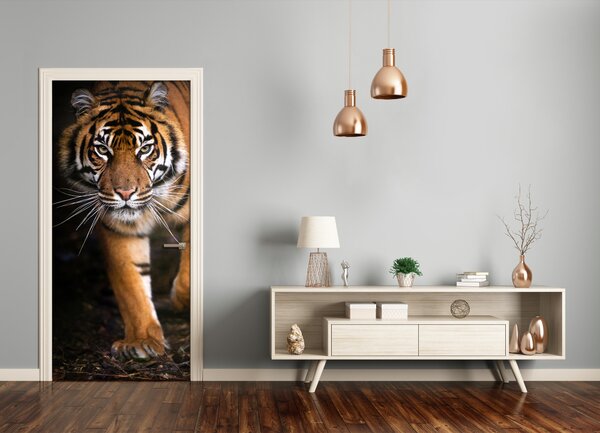 Fototapeta samolepiace na dvere tiger 85x205 cm