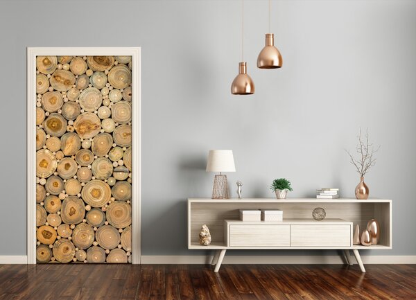 Fototapeta samolepiace na dvere kmeň stromu 75x205 cm
