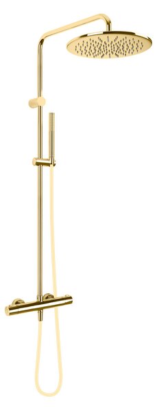 Oltens Boran sprchová súprava nástenná s termostatom áno zlatá 36502800