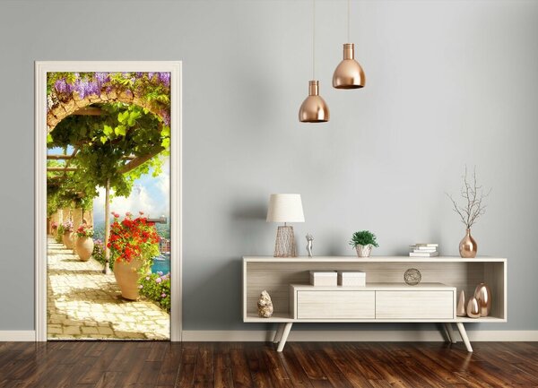Fototapeta samolepiace na dvere digitálne freska 75x205 cm