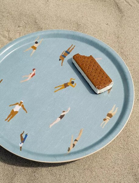 Okrúhla tácka Swimmers Ø 38 cm