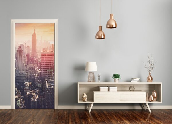 Fototapeta samolepiace dvere New York Panorama 75x205 cm