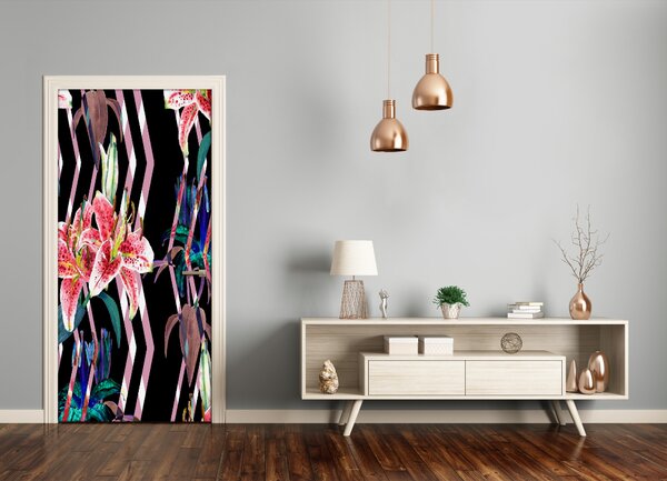 Fototapeta samolepiace ľalia pozadia 75x205 cm