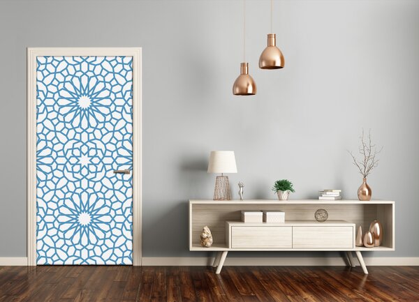 Samolepiace fototapety na dvere orientálny vzor 85x205 cm
