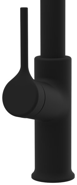 Invena Farsala, drezová batéria s výsuvnou 2-funkčnou výlevkou h-433, čierna matná, INV-BZ-40-U04-S