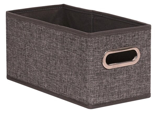 KOŠÍK DO REGÁLU, hnedá Homeware - Košíky