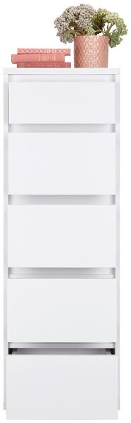 KOMODA, biela, 40/120/48 cm Carryhome - Komody