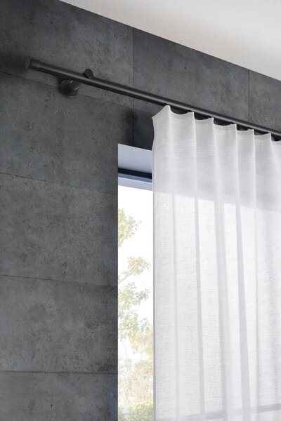 ZÁVESOVÁ TYČ S PRÍSLUŠENSTVOM 120 cm Homeware - Záclony & závesy