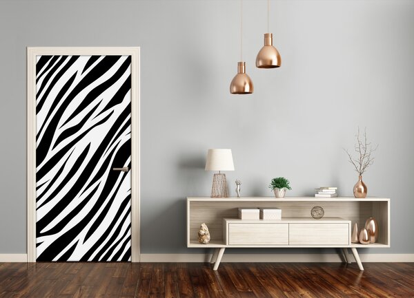 Fototapeta na dvere zebra pozadia 75x205 cm
