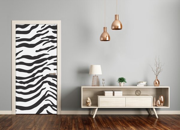 Fototapeta na dvere zebra pozadia 75x205 cm