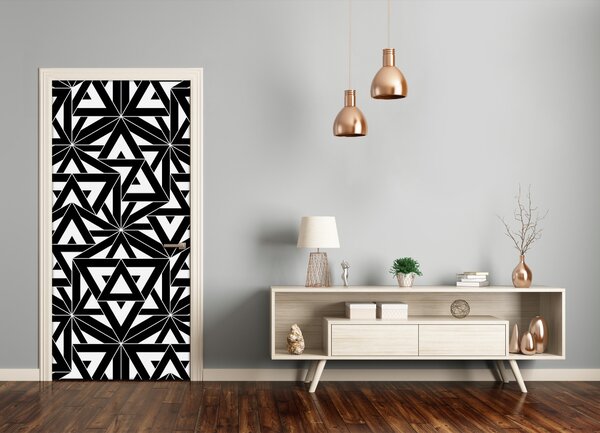 Fototapeta na dvere geometrické pozadie 85x205 cm