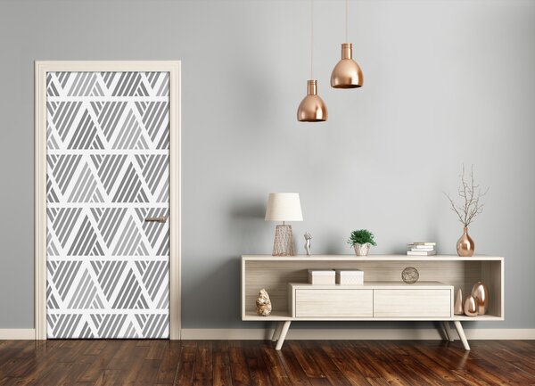 Fototapeta na dvere geometrické pozadie 85x205 cm