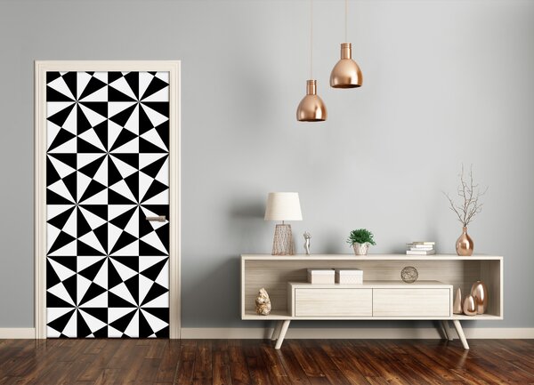Fototapeta na dvere geometrické pozadie 85x205 cm