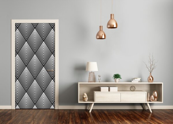 Fototapeta na dvere geometrické pozadie 95x205 cm