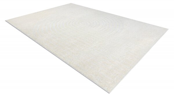Dywany Łuszczów , Kusový koberec Mode 8587 geometric cream, 80x150, béžová, chodba / predsieň